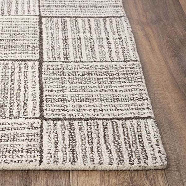 Rizzy Home Taylor Gray 5'x8' Rectangular Rug-4