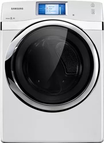 Samsung 7.5 Cu. Ft. White Front Load Gas Dryer-0