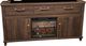 Signature Design by Ashley® Brazen Valley Dark Brown XL TV Stand with Fireplace Option-0