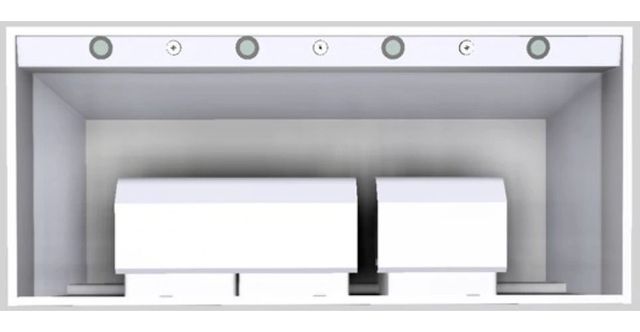 Vent-A-Hood® Designer Series 54" White Wall Mounted Range Hood-3