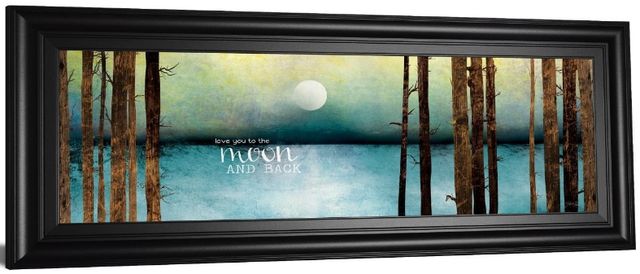 Classy Living Marla Rae Love You To The Moon and Back 42"W Wall Art-3