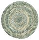 Capel Rugs Grand-Le-Fleur Deep Waters 5'6" Round Rug-0