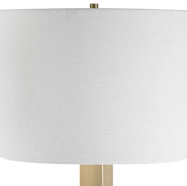 Uttermost® Duomo Brass/White Table Lamp-4