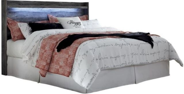 Signature Design by Ashley® Baystorm 5-Piece Gray King Panel Headboard Bedroom Set-1