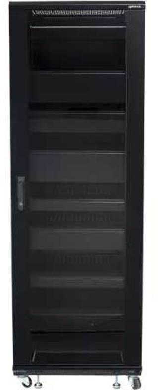 Sanus® Component Series Black 36U Component Rack-3