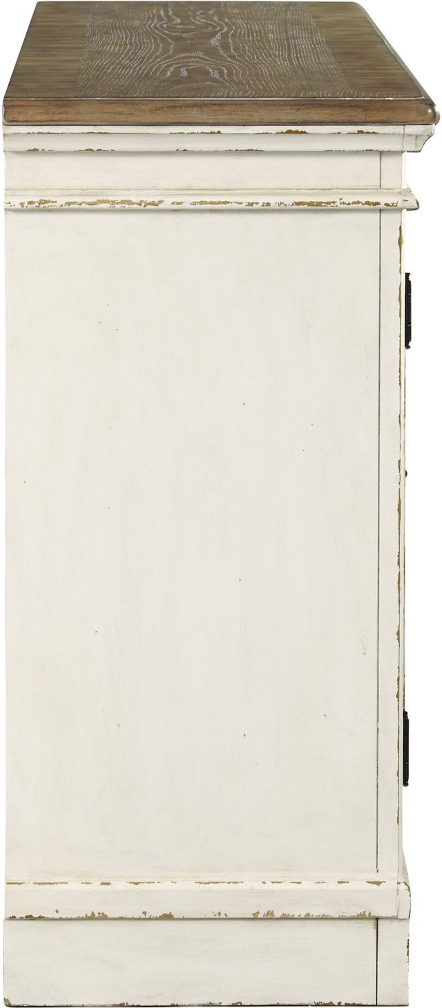 Signature Design by Ashley® Realyn Chipped White Dining Server-1