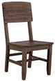 International Furniture Direct Sahara Caramel Side Chair-0