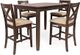 Jofran Inc. Walnut Creek 5-Piece Walnut Counter Height Dining Set-0