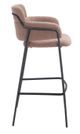 Zuo® Modern Marcel Brown Barstool-1
