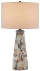 Currey & Company Oldwalls Brown/Charcoal Gray Table Lamp-0