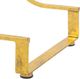 A & B Home Gold/Gray Upholstered Bench -3