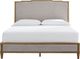 Signature Design by Ashley® Sharlance Brown/Gray Queen Upholstered Panel Bed-1