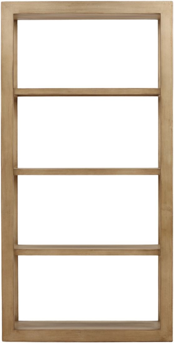 Dovetail Furniture Tarrow Light Warm Wash Bookcase-1