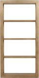 Dovetail Furniture Tarrow Light Warm Wash Bookcase-1