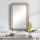 Uttermost® Amherst Distressed Brushed Gold Mirror-1