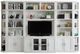 Parker House® Catalina 6-Piece Cottage White Large Entertainment Wall-0