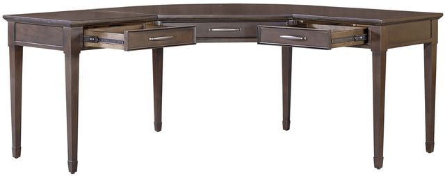 Parker House® Shoreham Medium Roast Boomerang Desk-0