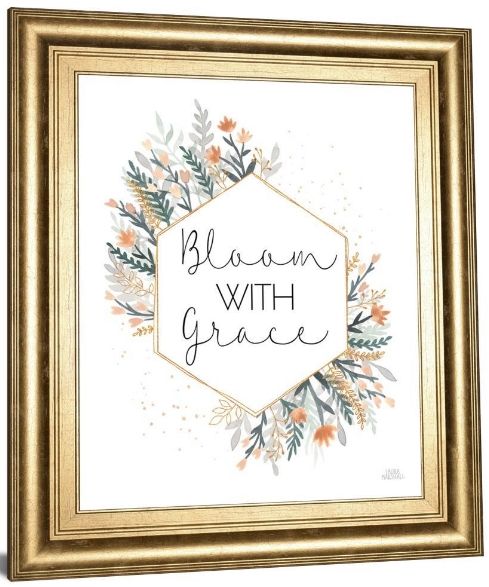 Classy Living Laura Marshall Spring Blooms V 22"W Wall Art-2