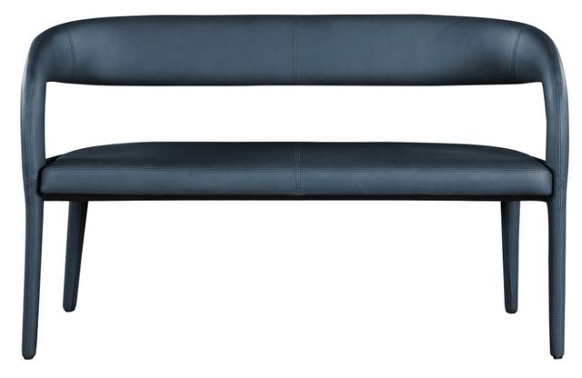 Meridian Furniture Sylvester Navy Bench-3