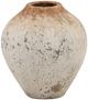 Dovetail Furniture Deacon Antique White Vase-0