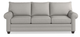 Bassett® Furniture Alexander Gray Roll Arm Sofa-0