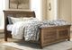 Signature Design by Ashley® Flynnter Medium Brown King Sleigh Bed-1