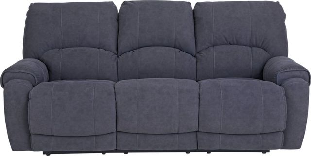 HomeStretch Showtime Graphite Power Reclining Sofa with Headrest and Lumbar-2