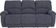 HomeStretch Showtime Graphite Power Reclining Sofa with Headrest and Lumbar-2