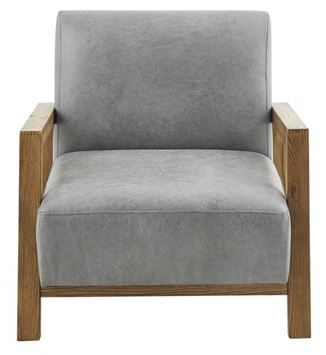 Olliix by INK+IVY Easton Grey Low Profile Accent Chair-2