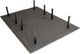 W.Silver Products Twin Upholstered High-Rise Platform Base-2