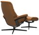 Stressless® by Ekornes® Customizable Sunrise Small Manual Recliner and Ottoman with Cross Base-3
