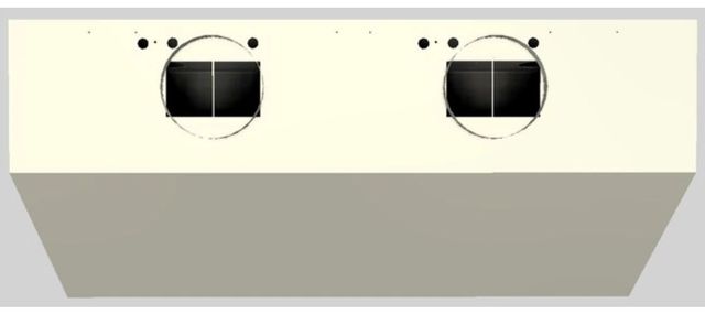 Vent-A-Hood® 54" Biscuit Wall Mounted Range Hood-3