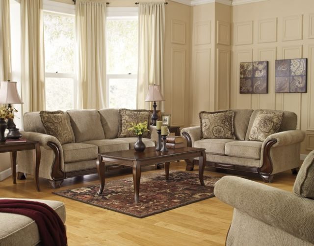 Signature Design by Ashley® Lanett 2-Piece Barley Living Room Set-3