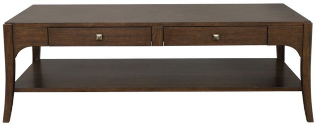 Flexsteel® Sylvie Chestnut Coffee Table-1