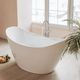 ZLINE Autograph Edition Emerald Bay Chrome Bath Tub Filler with Hand Shower-3