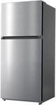 Midea® 30" 20.5 Cu. Ft. Stainless Steel Top Freezer Refrigerator-4