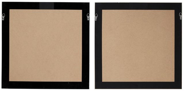 Deco Marche 2-Piece Overlapping Shells Shadow Cream Wall Art-1