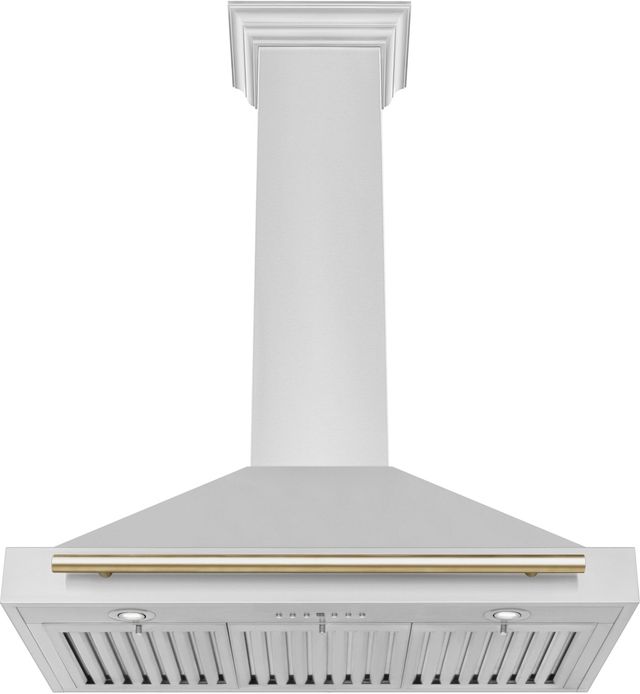 ZLINE 36" Autograph Edition Stainless Steel Wall Mounted Range Hood-3