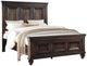 New Classic® Home Furnishings Sevilla Walnut Queen Panel Bed-0