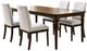 Liberty Furniture Wesley Hall 5-Piece Cashmere Cream/Heritage Walnut Rectangular Table Set-0