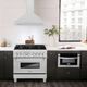 ZLINE 36" Satin Stainless Steel Wall Mounted Range Hood-5