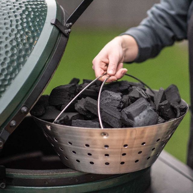 Big Green Egg® XL EGG Stainless Steel Fire Bowl-2