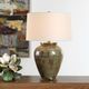 Uttermost® Olisa Brown Green Table Lamp-1