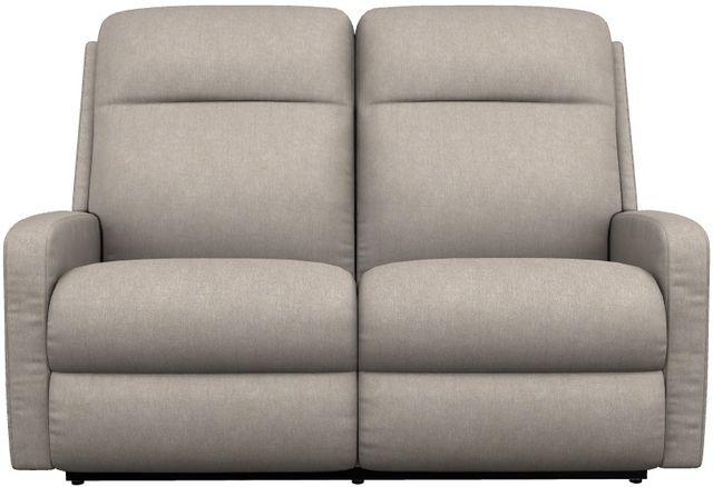 La-Z-Boy® Finley Ivory Power Wall Reclining Loveseat with Headrest-1