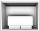 Vent-A-Hood® 30" White Wall Mounted Range Hood-3
