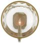 Currey & Company MarjieScope Satin Brass Wall Sconce-0
