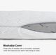 BEDGEAR® Summit 0.0 Performance® Firm Bed Pillow-4