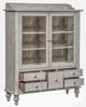 Liberty Furniture Whitney Antique Linen/Weathered Gray Display Cabinet-4
