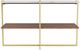 Riverside Furniture Everly Fresh Walnut/White Console Table-1