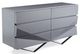 VIG Furniture Modrest Duke Black/Gray Gun Chrome Dresser-0